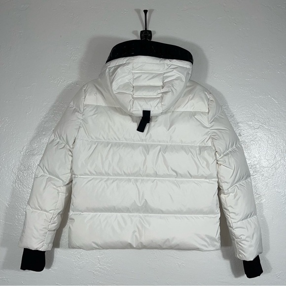 MOOSE KNUCKLES Gataga 650 Fill Power Down Puffer Jacket - White Sz - Small $895 - Picture 5 of 15